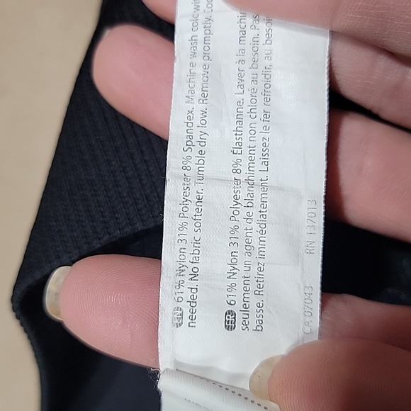 Marika Size M Gray to Pink Ombre Leggings / Yoga / Athletic Pants, Exc Used Cond - Picture 8 of 11